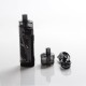 Authentic SMOKTech SMOK SCAR-P3 80W 2000mAh VW Box Mod Pod System Vape Starter Kit - Fluid Black White, Zinc Alloy, 5~80W