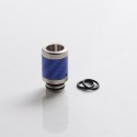 Authentic Reewape AS316 510 Drip Tip for RDA / RTA / RDTA / Sub Ohm Tank Atomizer - Blue, SS + Carbon Fiber, 20mm