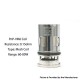 Authentic VapeSoon Replacement PnP-VM6 DL Mesh Coil Heads for VOOPOO DRAG X VW Mod Pod Kit - 0.15ohm (60~80W) (5 PCS)