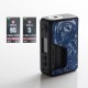 Authentic Vandy Vape Pulse V2 II 95W TC VW BF Squonk Squeeze Vape Box Mod - Sky Blue Resin, 5~95W, 1 x 18650 / 20700 / 21700