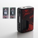 [Ships from Bonded Warehouse] Authentic VandyVape Pulse V2 II 95W TC VW BF Squonk Squeeze Box Mod - Flame Red Resin, 5~95W
