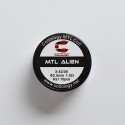 [Ships from Bonded Warehouse] Authentic Coilology Pre-built MTL Alien Wire Coil - 32 x 3GA + 38GA, KA1, 1.0ohm (10 PCS)