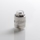 Timesvape X TenaciousTXVapes Ardent 27mm RDA Rebuildable Dripping Vape Atomizer - Polish Silver, 316SS, 27mm Diameter