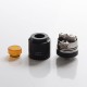 Timesvape X TenaciousTXVapes Ardent 27mm RDA Rebuildable Dripping Vape Atomizer - Matte Black, 316SS, 27mm Diameter