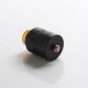 Timesvape X TenaciousTXVapes Ardent 27mm RDA Rebuildable Dripping Vape Atomizer - Matte Black, 316SS, 27mm Diameter