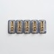 Authentic Wellon Beyond AIO Pod System Vape Kit / Cartridge Replacement SS316L Mesh Coil Head - Gold, 0.8ohm (15~25W) (5 PCS)