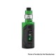 Authentic SMOKTech SMOK Rigel 230W VW Box Mod + TFV9 Sub Ohm Tank Kit - Black Green, 1~230W, 6.5ml, 0.15ohm, 2 x 18650