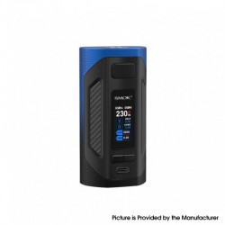 Authentic SMOKTech SMOK Rigel 230W VW Variable Wattage Box Mod - Black Blue, 1~230W, 2 x 18650