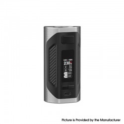 Authentic SMOKTech SMOK Rigel 230W VW Variable Wattage Box Mod - Silver, 1~230W, 2 x 18650