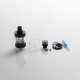 Authentic Blitz Ivo RTA Rebuildable Tank Atomizer - Black, 2.0ml, 22mm Diameter