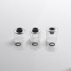 Authentic Auguse Era MTL RTA Vape Atomizer Replacement Tank Tube - Transparent, PMMA (3 PCS)