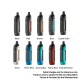 Authentic Suorin Trio 85 VW Variable Wattage Pod System Box Mod Kit - Emerald Green, 5~85W, 0.4ohm, 5.0ml, 1 x 18650