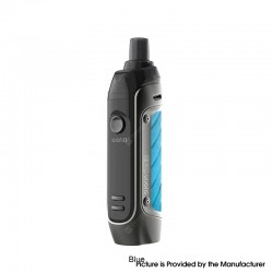 Authentic Suorin Trio 85 VW Variable Wattage Pod System Box Mod Kit - Blue, 5~85W, 0.4ohm, 5.0ml, 1 x 18650