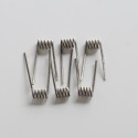 Authentic MECHLYFE Space Fused Clapton Pre-coiled Wire Coil for RDA / RTA /RDTA Atomizer - N80, 26 x 2/40GA, 0.3ohm (6 PCS)