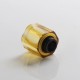 Authentic Auguse Era MTL RTA Atomizer Replacement Hexagonal Tank Tube - Translucent Yellow, PCTG