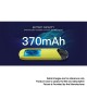 [Ships from Bonded Warehouse] Authentic Smoant VIKII 10W 370mAh Pod System Starter Kit - Yellow, 2.0ml, 1.2ohm