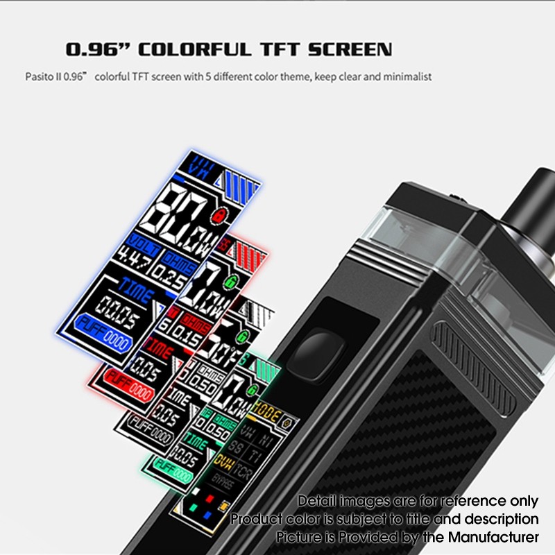 Buy Authentic Smoant Pasito II 80W 2500mAh TC VW Pod Mod Diamond Kit