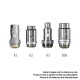 Authentic Smoant K-1 Mesh Coil Head for Pasito II / Pasito / Knight 80 Pod System - 0.3ohm (50~65W) (3 PCS)