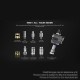 [Ships from Bonded Warehouse] Authentic Smoant K-3 Half-DTL Mesh Coil Head for Pasito II / Knight 80 - 0.6ohm (20~25W) (3 PCS)