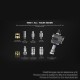 Authentic Smoant K-RBA Coil Deck for Pasito II / Pasito / Knight 80 Pod System - (1 PC)