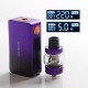 Authentic Vaporesso Gen Nano 80W 2000mAh TC VV VW Mod Vape Starter Kit with GTX Tank 22 - Purple, 3.5ml, 0.2ohm / 0.6ohm, 5~80W