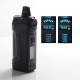 Authentic GeekVape Aegis Boost Plus 40W TC VW Mod Pod System Vape Starter Kit - Space Black, 5.5ml, 5~40W, 200~600'F, 1 x 18650