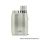 Authentic Eleaf Pico Compaq 60W VW Variable Wattage Pod Mod Kit - Carbon Silver, 1~60W, 3.8ml, 0.4ohm, 1 x 18650