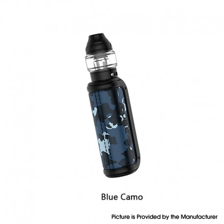 Authentic OBS Cube-S 80 VW Variable Wattage Box Mod + Cube Tank Atomizer Kit - Blue Camo, 5~80W, 1 x 18650, 4.0ml, 0.2ohm