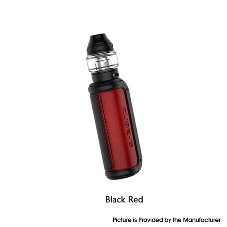 Authentic OBS Cube-S 80 VW Variable Wattage Box Mod + Cube Tank Atomizer Kit - Black Red, 5~80W, 1 x 18650, 4.0ml, 0.2ohm