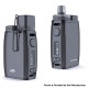 Authentic Eleaf Pico Compaq 60W VW Variable Wattage Pod Mod Kit - Carbon Black, 1~60W, 3.8ml, 0.4ohm, 1 x 18650