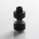 Authentic Hellvape & Wirice Launcher Sub Ohm Tank Clearomizer Vape Atomizer - Matte Black, 4.0 / 5.0ml, 0.15 / 0.21ohm, 25mm