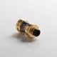 Authentic Hellvape & Wirice Launcher Sub Ohm Tank Clearomizer Vape Atomizer - Gold, 4.0 / 5.0ml, 0.15 / 0.21ohm, 25mm