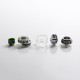 Authentic FreeMax Fireluke 3 Sub Ohm Tank Clearomizer Vape Atomizer - Green, SS + Resin, 0.2ohm, 5ml, 28.2mm Diameter