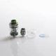 Authentic FreeMax Fireluke 3 Sub Ohm Tank Clearomizer Vape Atomizer - Green, SS + Resin, 0.2ohm, 5ml, 28.2mm Diameter