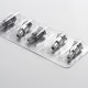 Authentic Augvape Druga Narada Box Mod Pod Vape Kit Replacement Mesh Coil Head - Silver, Kanthal, 0.6ohm (5 PCS)