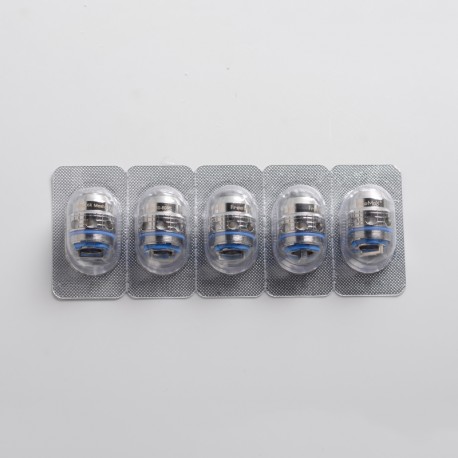 [Ships from Bonded Warehouse] Authentic FreeMax 904L X4 Mesh Coil Head for Fireluke 3 Sub Ohm Tank - 0.15ohm (40~80W) (5 PCS)