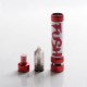 Authentic Acrohm Fush Nano Mesh 15W 550mAh AIO Pod System Vape Starter Kit - Red, 1.8ml, 1.0ohm (Limited Edition)