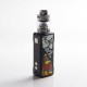 Authentic FreeMax Maxus 100W TC VW Box Mod + Fireluke 3 Tank Vape Kit Resin Edition - Black, 5~100W, 1 x 21700/20700/18650, 5ml