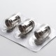 Authentic Damn Vape Wotan Vape Atomizer Replacement Clapton Mesh Coil Head - Silver, 0.3ohm (75~85W) (3 PCS)