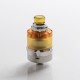 Authentic asMODus Anani V2 MTL RTA Rebuildable Tank Vape Atomizer - Silver, Stainless Steel + PEI, 24.5mm Diameter