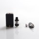 Authentic Vaporesso Gen Nano 80W 2000mAh TC VV VW Mod Vape Starter Kit with GTX Tank 22 - Black, 3.5ml, 0.2ohm / 0.6ohm, 5~80W