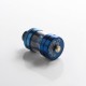 Authentic Hellvape & Wirice Launcher Sub Ohm Tank Clearomizer Vape Atomizer - Blue, 4.0 / 5.0ml, 0.15 / 0.21ohm, 25mm