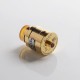 Authentic 5GVAPE Rage RDA Rebuildable Dripping Vape Atomizer w/ BF Pin - Gold, 316 Stainless Steel, 24mm Diameter