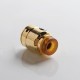 Authentic 5GVAPE Rage RDA Rebuildable Dripping Vape Atomizer w/ BF Pin - Gold, 316 Stainless Steel, 24mm Diameter