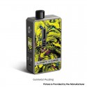 Authentic LostVape Gemini Hybrid Pod System Mod Kit - Gun Metal Puzzling, 5~80W, 1 x 18650, 4.0ml, 0.2 / 1.0ohm