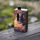 Authentic LostVape Gemini Hybrid Pod System Mod Kit - Gun Metal Puzzling, 5~80W, 1 x 18650, 4.0ml, 0.2 / 1.0ohm