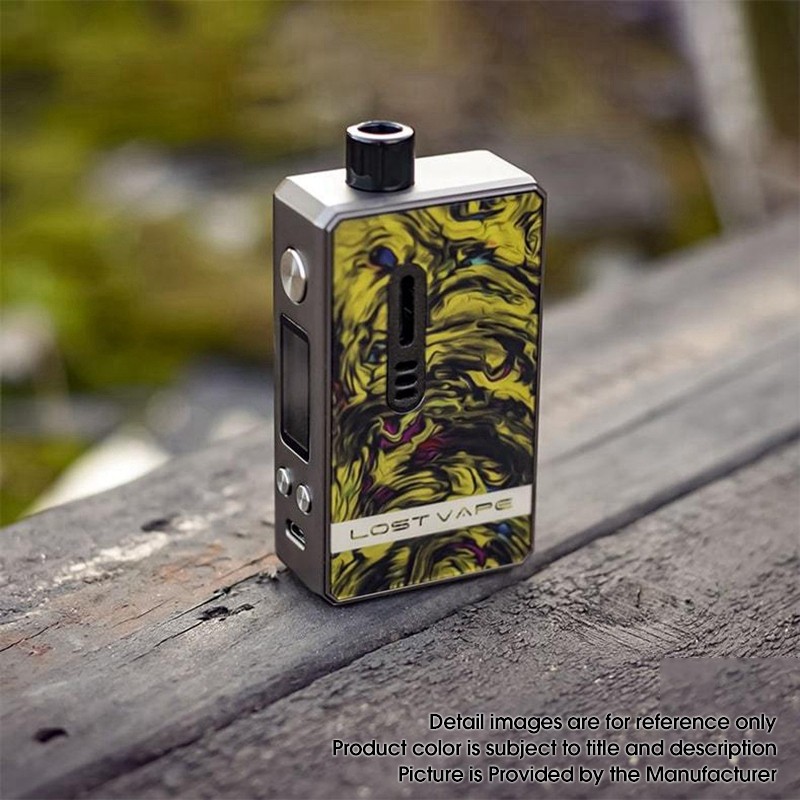 Buy Authentic Lost Vape Gemini Hybrid Pod Mod Kit Gun Carbon Fiber