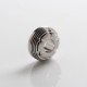 Authentic BP MODS Pioneer MTL RTA Replacement Blade Top Cap - Silver, Stainless Steel
