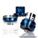 [Ships from Bonded Warehouse] Authentic HorizonTech Falcon King Sub-Ohm Tank Atomizer - Blue, 0.38 / 0.16 Ohm, 6ml, 25.4mm