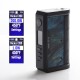 Authentic Lost Vape Centaurus DNA 250C 200W TC VW Vape Box Mod - Black/Crocodile-Stabwood, 2 x 18650, 1~200W, 200~600'F